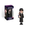 A product shot of a Wednesday Addams collectible figure and its packaging. Podgląd zdjęcia produktu