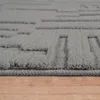 Teppich Wohnzimmer Hochflor Skandi Boho Geometrisch Produktbild-Vorschau 2