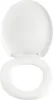 A white toilet seat and lid are shown from a top-down perspective against a white background. Anteprima dell’immagine prodotto