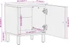VidaXL 356852, 400 mm, 330 mm, 460 mm, 2 szt. Podgląd zdjęcia produktu 8