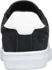 The back view of a black and white sneaker. Produktbild-Vorschau