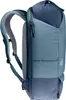 Side view of a blue and teal Deuter backpack. Voir les images du produit