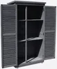 Armoire de jardin "Space" - 87 x 46.5 x 160 cm - Anthracite Voir les images du produit 3