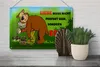 Blechschild Spruch 30x20cm Liebe nicht perfekt sondern echt Produktbild-Vorschau 4