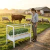 Heuraufe 2-in-1 - Futterstation mit Fresswanne - Produktbild-Vorschau 11
