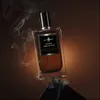 A bottle of perfume is shown with smoke swirling around it, against a gradient brown background. Anteprima dell’immagine prodotto