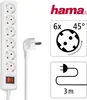 Hama Steckdosenleiste 6-fach, Ein-/Ausschalter, 3m, Produktbild-Vorschau 2