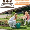 FIVMEN Kovové obruby na trávník 16 cm vysoké,sada 5 obrub Náhled obrázku produktu 6
