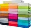 Bettlaken Spannbettlaken Laken aus Baumwolle 100% Jersey – Produktbild-Vorschau 3