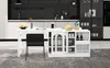 okwish Tavolo da pranzo moderno, tavolo da bar, tavolo da Anteprima dell’immagine prodotto 14