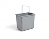 Hailo Inneneimer Paar 18 Liter schwarz grau 316 x 226 x 286 Produktbild-Vorschau 3