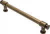 Möbelgriff BA 128mm, Küchengriff Altmessing, Schrankgriff Produktbild-Vorschau 1