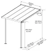 Palram - Canopia Aluminium Terrassenüberdachung Sierra Produktbild-Vorschau 7