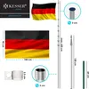 KESSER® Teleskop Fahnenmast Aluminium 6,30m Bodenhülse 60cm Produktbild-Vorschau 7