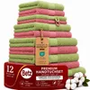 Betz 12-tlg. Handtuch-Set PREMIUM 2 Duschtücher 4 Produktbild-Vorschau 1