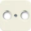 Busch Jäger BJ Duro 2000 SI bianco crema Piastra centrale 2 Anteprima dell’immagine prodotto 2