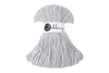 Junior Light Grey Baumwolle Kordels 3mm 100m Produktbild-Vorschau 1