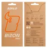 The image shows the front and back of a product package for a phone screen protector. Produktbild-Vorschau