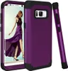 Galaxy S8 Plus Hülle, LaimTop Heavy Duty 3 in 1 Hybrid Hart Produktbild-Vorschau 1