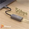 Sieťový adaptér Reagle USB-C 3.1 GIGABIT LAN 1000Mb RJ45 Náhľad obrázku produktu 5