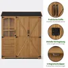 M MCombo Gartenschrank Holz mit 7 Ablagen&2 Schubladen, Produktbild-Vorschau 7