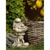 Papa Schlumpf klein, Figur für den Garten, aus Kunststein, Produktbild-Vorschau 2