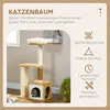 Arbre à chat PawHut, hauteur 114 cm, arbre à chat, arbre à Voir les images du produit 4