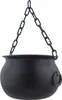 Großer Hexenkessel mit Kette Ø 20 cm | Schwarz Produktbild-Vorschau 1