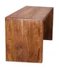 A wooden desk on a white background. Produktbild-Vorschau
