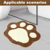 （45×60cm，Braun）Badematte Badteppich aus Mikrofaser Anti Produktbild-Vorschau 6