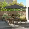 Parasol rond QEENTOE, diamètre 350 cm, avec manivelle et Voir les images du produit 10