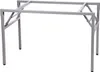 A gray metal table frame on a white background. Produktbild-Vorschau