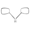 Coppia specchietti moto per Yamaha SR 250 500 2J4 48T Anteprima dell’immagine prodotto 1