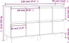 vidaXL Credenze, 2 pezzi, rovere Sonoma, materiale in legno Anteprima dell’immagine prodotto 8