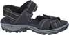 Rieker Damen Echtleder Sandalette schwarz, Damen:38 EU Produktbild-Vorschau 3