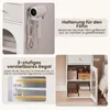COSTWAY Schminktisch mit Spiegel, LED, 3 Lichtmodi & Produktbild-Vorschau 5
