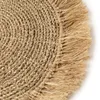Bazar Bizar Set de table herbe de mer et raphia marron Voir les images du produit 5