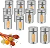 Yakimz Epiceries en acier inoxydable avec étiquettes 12 Voir les images du produit 1