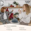 A mother and child are in a kitchen setting, with a kettle on the counter. Náhľad obrázku produktu