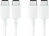 2x Schnell-Ladekabel USB-C 1.8m 3A weiß für ulefone Note 18 Produktbild-Vorschau 1
