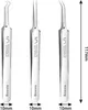 Mitesserentferner-Set – 3-teilig – 3-teilig – 3 Pinzetten – Produktbild-Vorschau 3