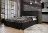 Ehebett mit Stauraum FLEK 2 – 140x200, schwarz Produktbild-Vorschau 1