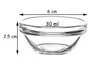 BigDean 12x Dipschalen Ø 6 cm aus gehärtetem Glas 30ml - Produktbild-Vorschau 3