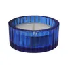 Teelichthalter 4er Set Glas blau  Ø5x3cm Teelichtglas Produktbild-Vorschau 4