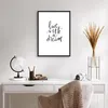 Gerahmtes Poster - Schwarzer Rahmen - Handschriftlich Live Produktbild-Vorschau 6