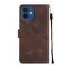 Hülle für iPhone 12 / 12 Pro Prägung Flip Leder Brieftasche Produktbild-Vorschau 4