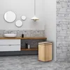 Relaxdays Wäschekorb Bambus, faltbar & tragbar, XL 70l mit Produktbild-Vorschau 3