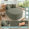 Merax Relaxsessel Oval, 1-Sitzer Sessel aus Cordstoff, Produktbild-Vorschau 13