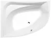 Asymmetrische Eckbadewanne 160 x 120 x 49 cm links Acryl Produktbild-Vorschau 1