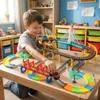 Malplay pociąg elektryczny 212 elementów Duży tor z mostem Podgląd zdjęcia produktu 6